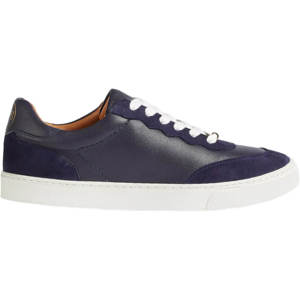 LK Bennett Runner Midnight Slim Sole Trainer